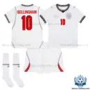 England World Cup 2026 BELLINGHAM 10 Home Kid Replica Football Kit - overview