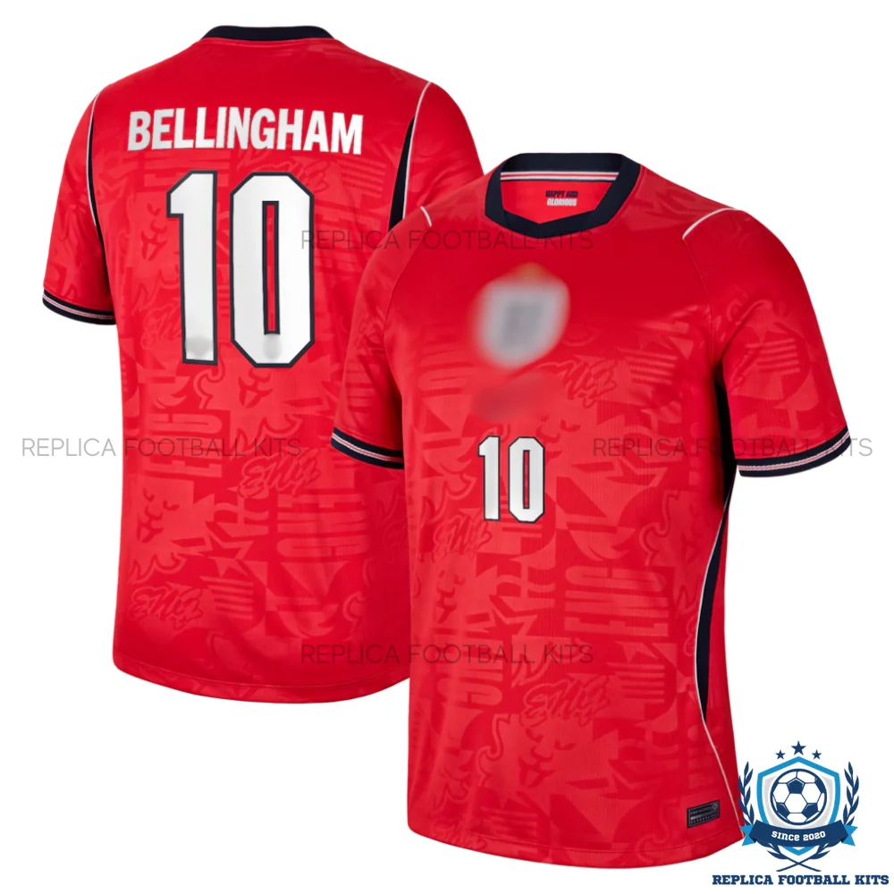 England World Cup 2026 BELLINGHAM 10 Away Men Replica Football Shirt - overview