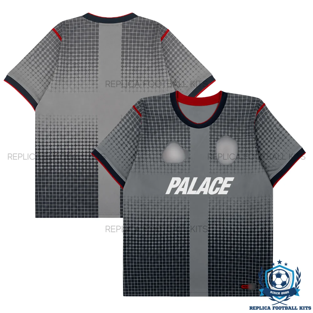 England x Palace World Cup 2026 Pre Match Men Replica Football Shirt - overview