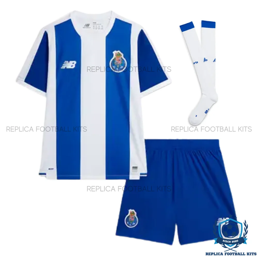 FC Porto Home Kid Replica Football Kit 2026/27 - front view
