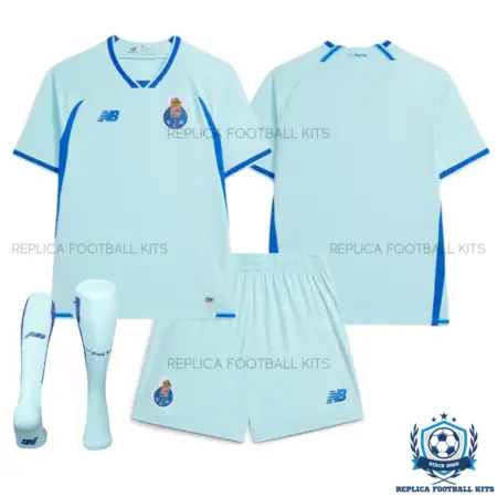 FC Porto Third Kid Replica Football Kit 2026/27 - overview