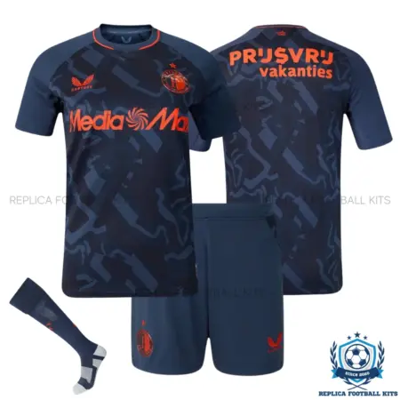 Feyenoord Third Kid Replica Football Kit 2026/27 - overview