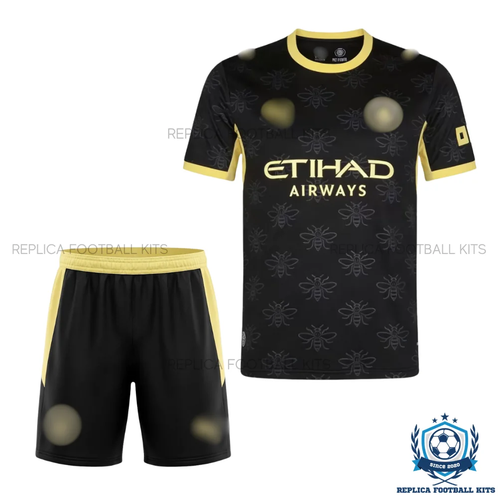Manchester City Away Kid Replica Football Kit 2026/27 - front view