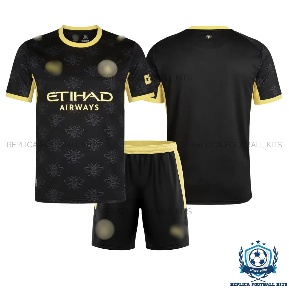 Manchester City Away Kid Replica Football Kit 2026/27 - overview