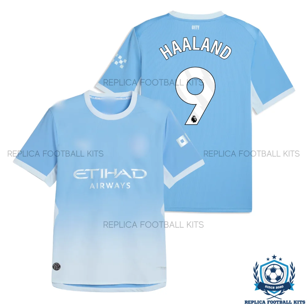 Manchester City HAALAND 9 Home Men Replica Football Shirt 2026/27 - overview