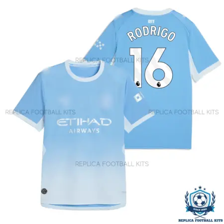 Manchester City RODRIGO 16 Home Men Replica Football Shirt 2026/27 - overview