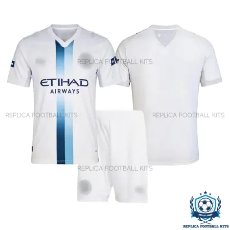 Manchester City Third Kid Replica Football Kit 2026/27 - overview