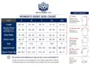 Women Shirt size chart 2026