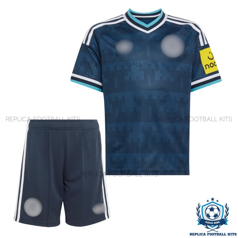 Newcastle Away Kid Replica Football Kit 2026/27 - front view