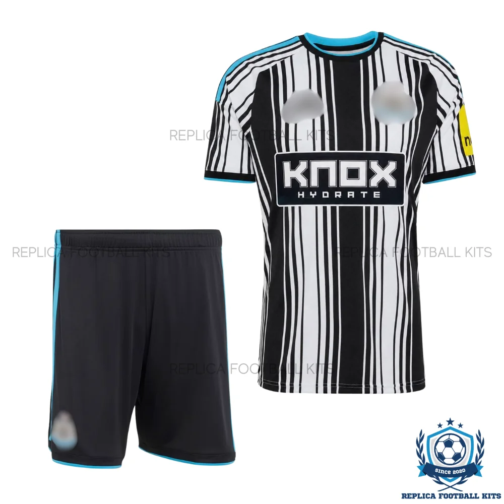 Newcastle Knox Home Kid Replica Football Kit 2026/27 - front view