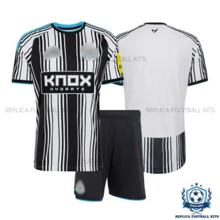Newcastle Knox Home Kid Replica Football Kit 2026/27 - overview