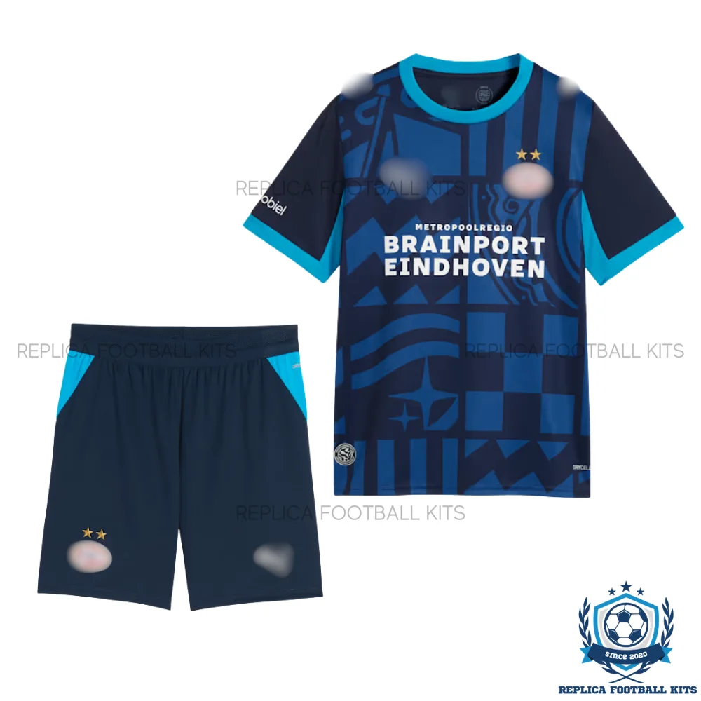 PSV Eindhoven Third Kid Replica Football Kit 2026/27 - front view