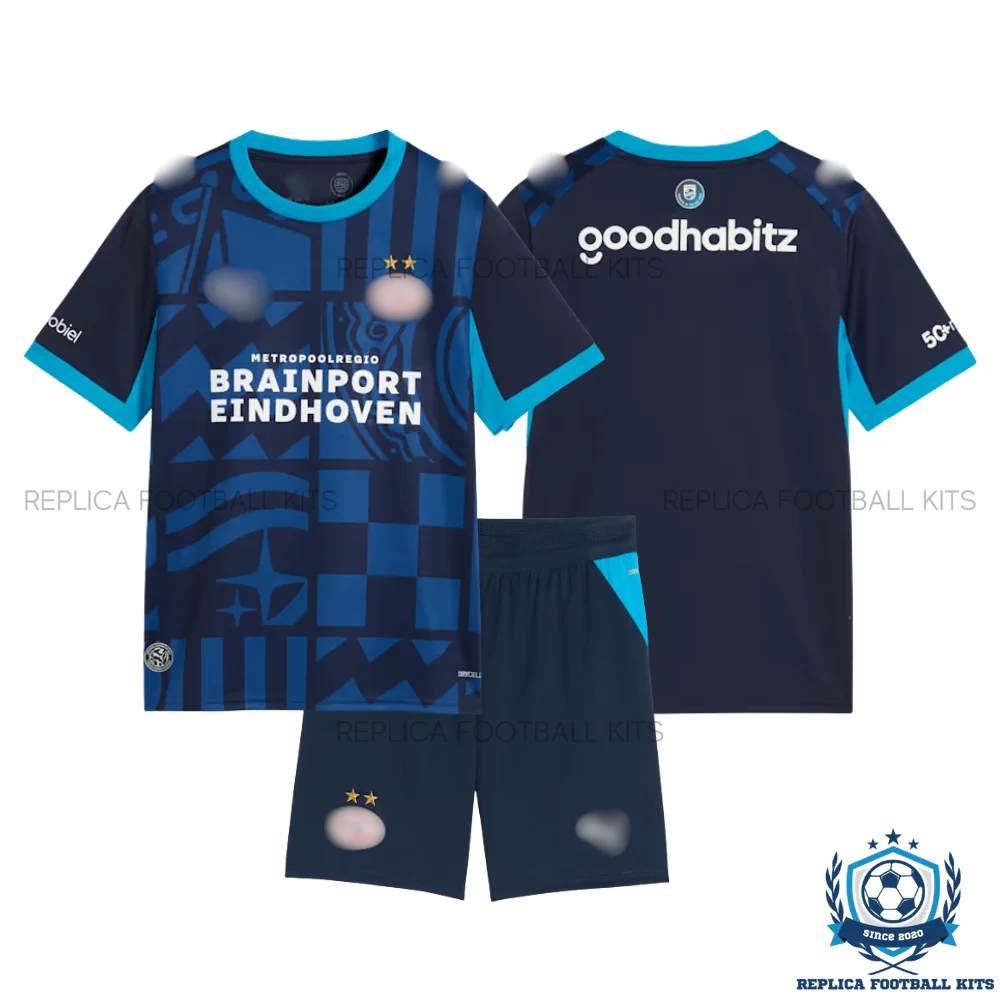 PSV Eindhoven Third Kid Replica Football Kit 2026/27 - overview