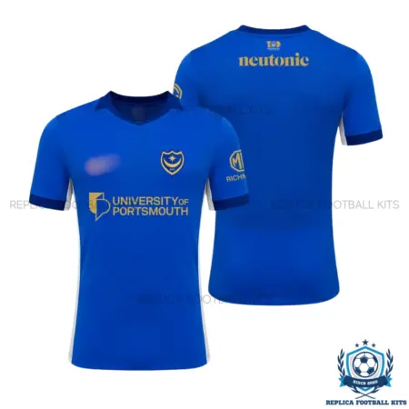 Portsmouth Home Men Replica Football Shirt 2026/27 - overview