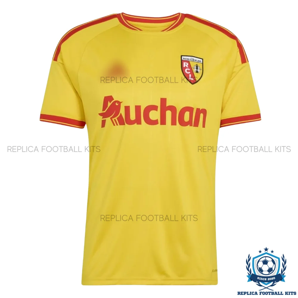 RC Lens Home Men Replica Football Shirt 2026/27 - front view