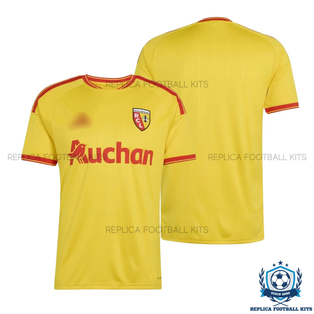 RC Lens Home Men Replica Football Shirt 2026/27 - overview