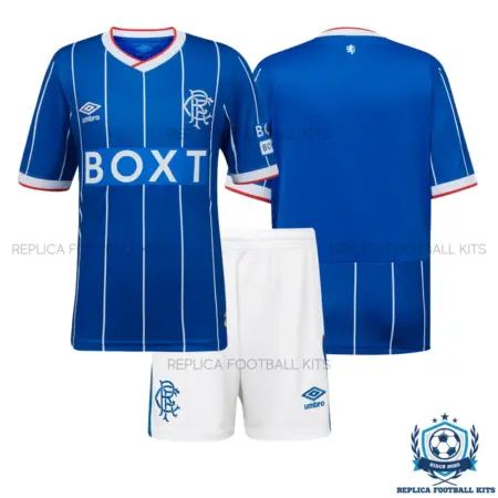 Rangers Home Kid Replica Football Kit 2026/27 - overview
