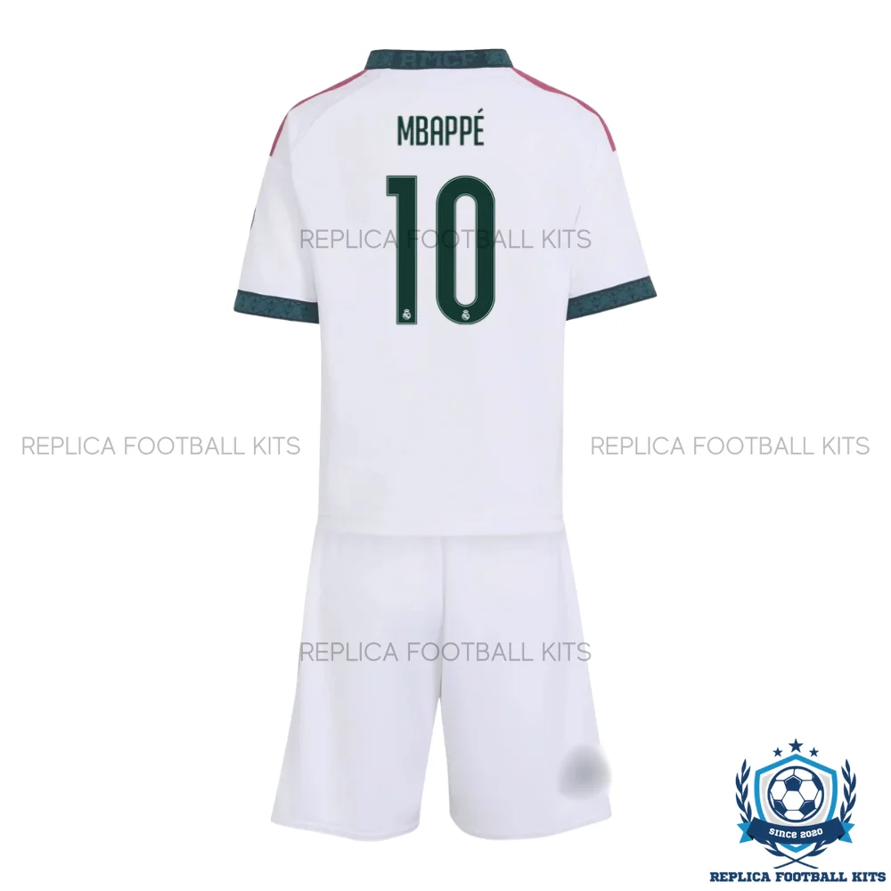Real Madrid MBAPPÉ 10 Home Kid Replica Football Kit 2026/27 - back view