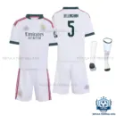 Real Madrid BELLINGHAM 5 Home Kid Replica Football Kit 2026/27 - overview