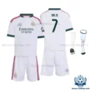 Real Madrid VINI JR. 7 Home Kid Replica Football Kit 2026/27 - overview