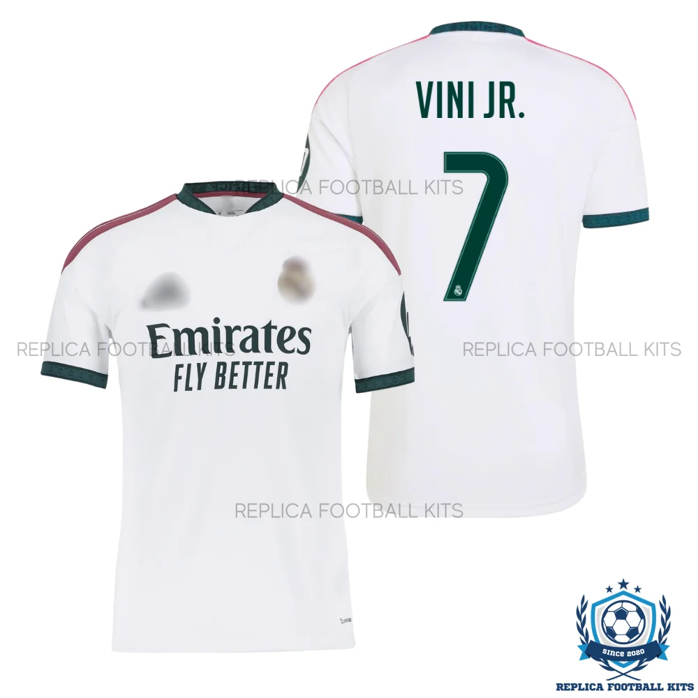 Real Madrid VINI JR. 7 Home Men Replica Football Shirt 2026/27 - overview