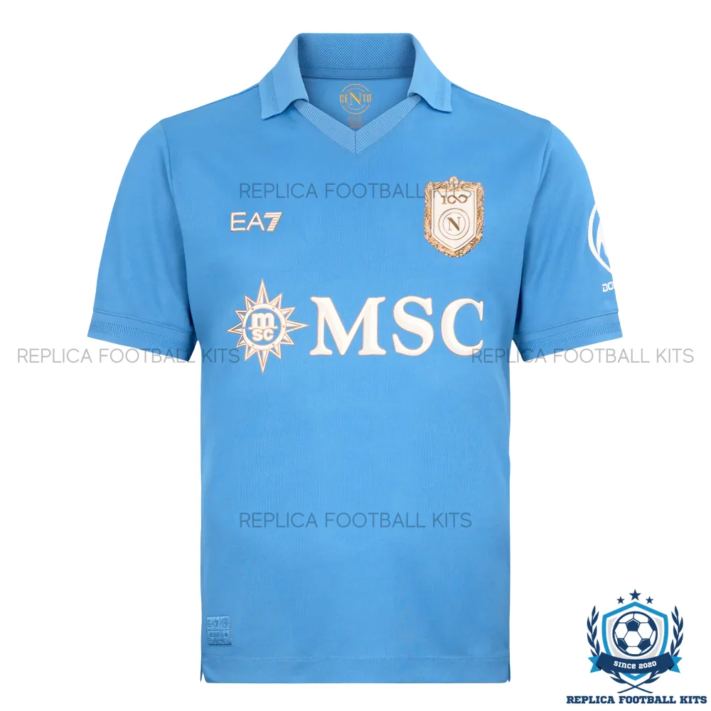 SSC Napoli Home Men Replica Football Shirts 2026/27 - front view
