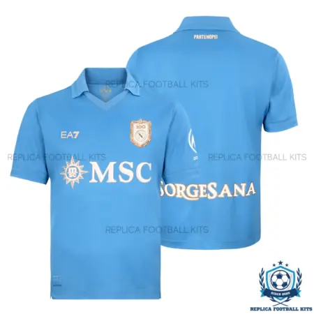 SSC Napoli Home Men Replica Football Shirts 2026/27 - overview