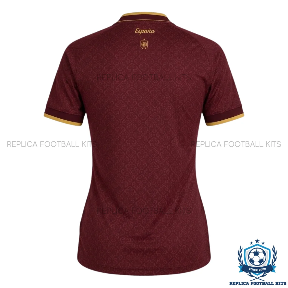 Spain World Cup 2026 Third Women Replica Football Shirt - back view