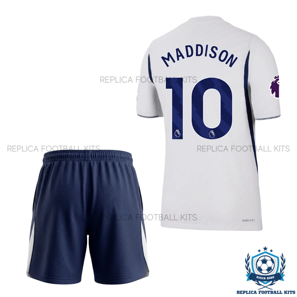 Tottenham Hotspur MADDISON 10 Home Kid Replica Football Kit 2026/27 - back view