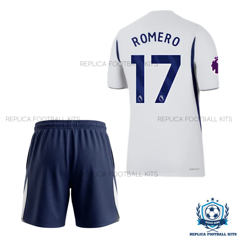 Tottenham Hotspur ROMERO 17 Home Kid Replica Football Kit 2026/27 - back view