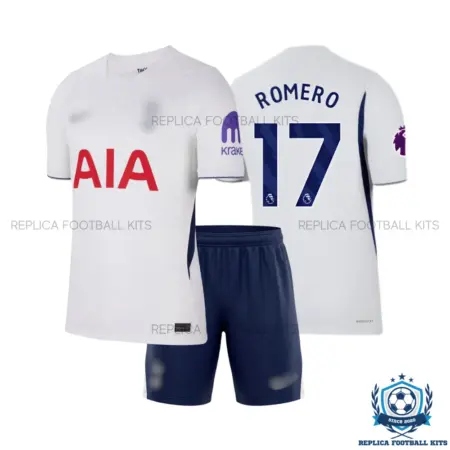 Tottenham Hotspur ROMERO 17 Home Kid Replica Football Kit 2026/27 - overview