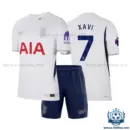 Tottenham Hotspur XAVI 7 Home Kid Replica Football Kit 2026/27 - overview