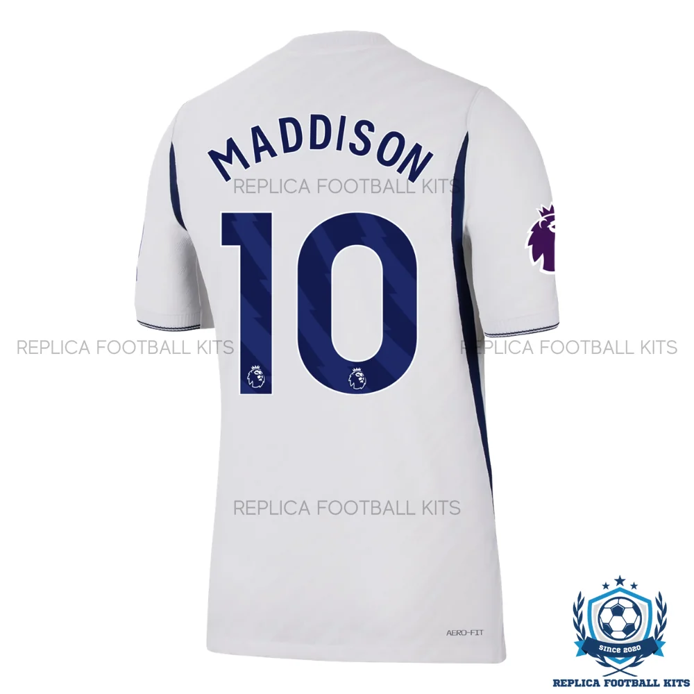 Tottenham Hotspur MADDISON 10 Home Men Replica Football Shirt 2026/27 - back view
