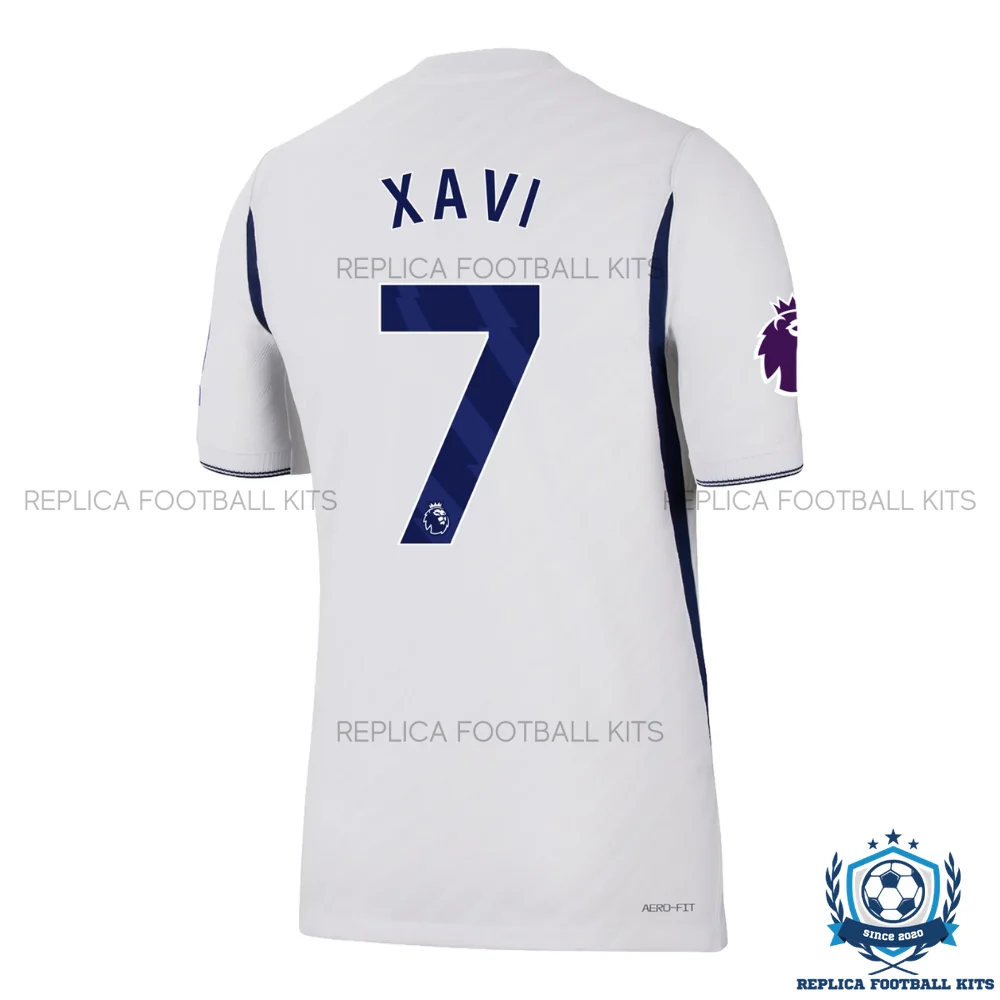 Tottenham Hotspur XAVI 7 Home Men Replica Football Shirt 2026/27 - back view