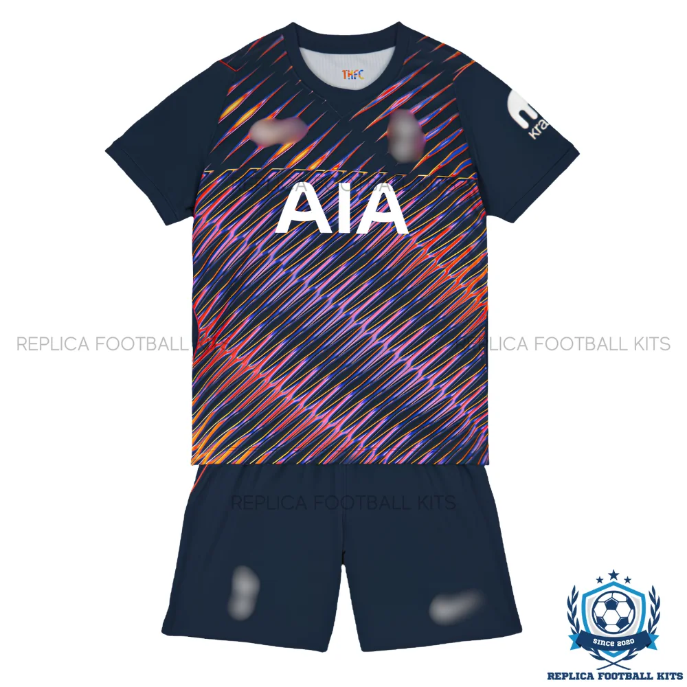 Tottenham Hotspur Away Kid Replica Football Kit 2026/27 - front view