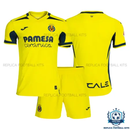 Villarreal Home Kid Replica Football Kit 2026/27 - overview