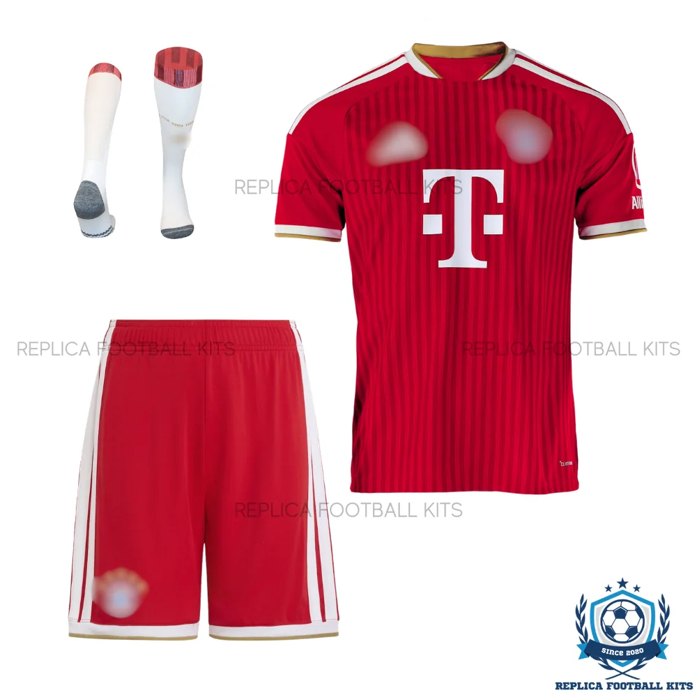 Bayern Munich Home Kid Replica Football Kit 2026/27 - front view