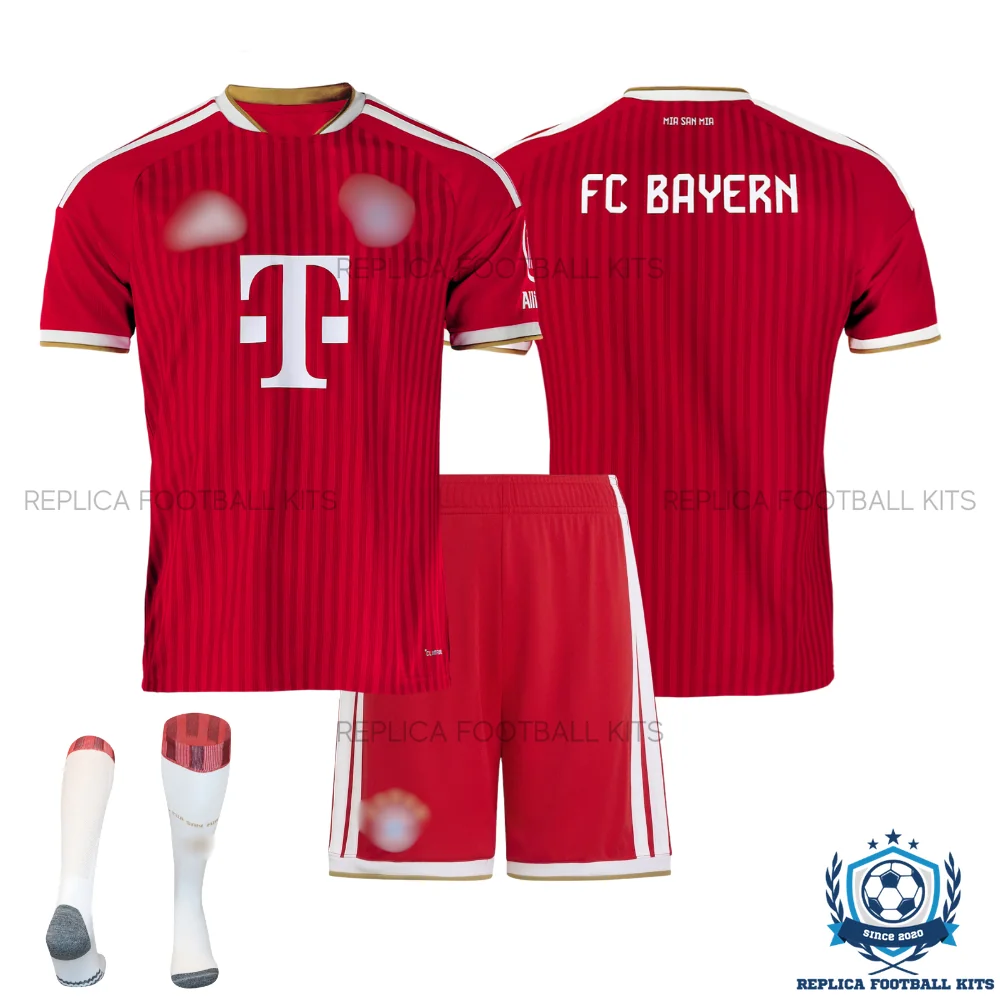 Bayern Munich Home Kid Replica Football Kit 2026/27 - overview
