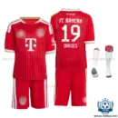 Bayern Munich DAVIES 19 Home Kid Replica Football Kit 2026/27 - overview