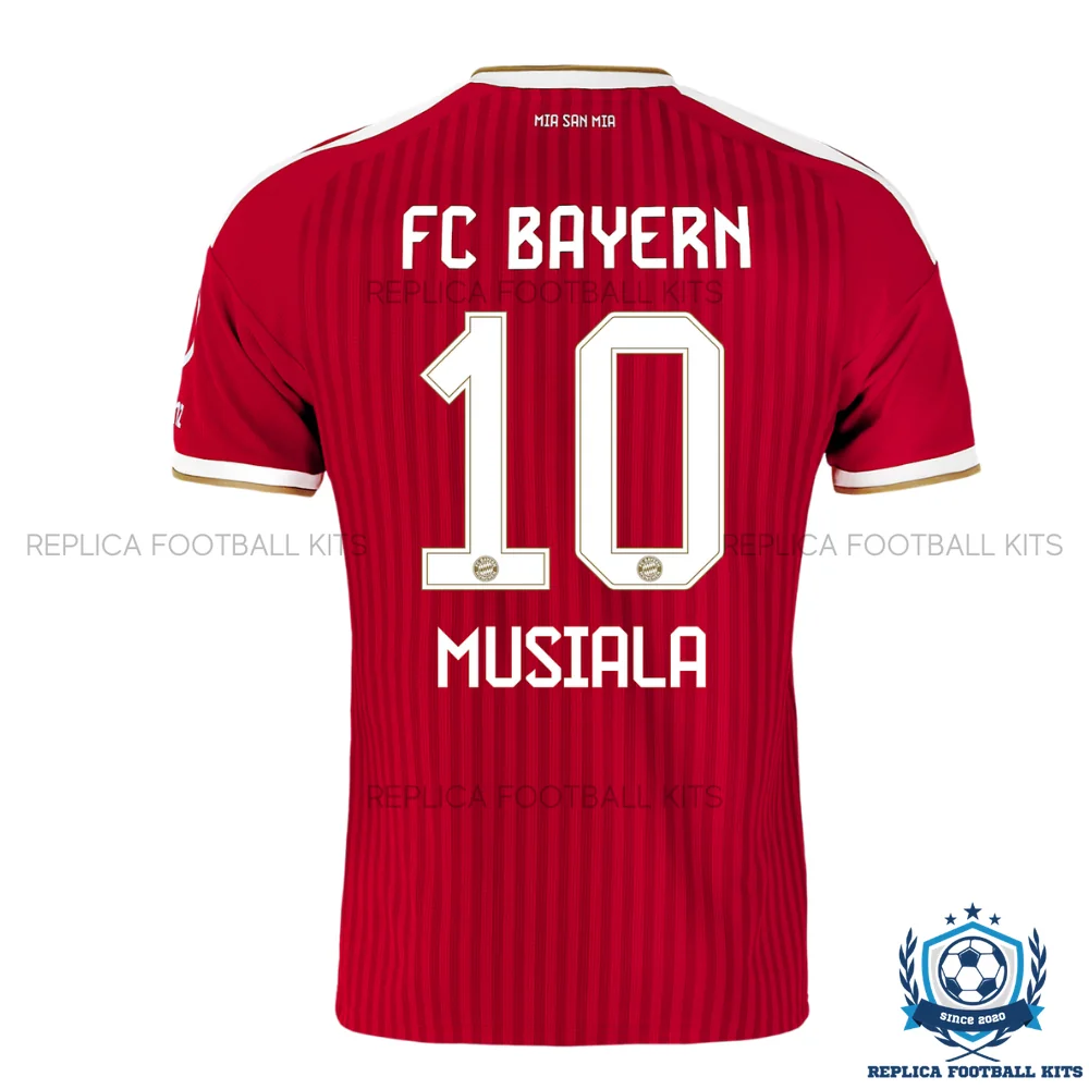 Bayern Munich MUSIALA 10 Home Men Replica Football Shirt 2026/27 - back view
