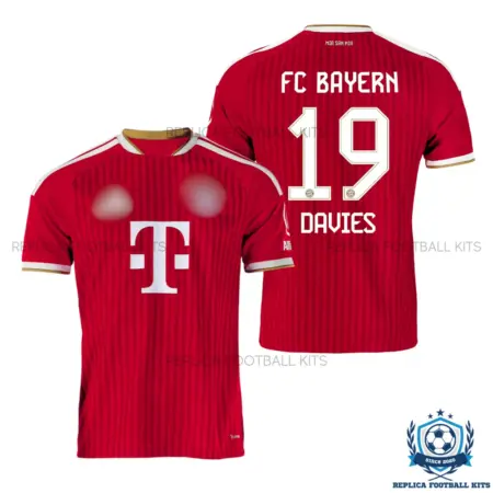 Bayern Munich DAVIES 19 Home Men Replica Football Shirt 2026/27 - overview