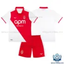 AS Monaco Home Kid Replica Football Kit 2026/27 - overview