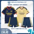 Arsn@l 2026/27 Full Kit Gift Set - Away and Third Kid Replica Football Kits