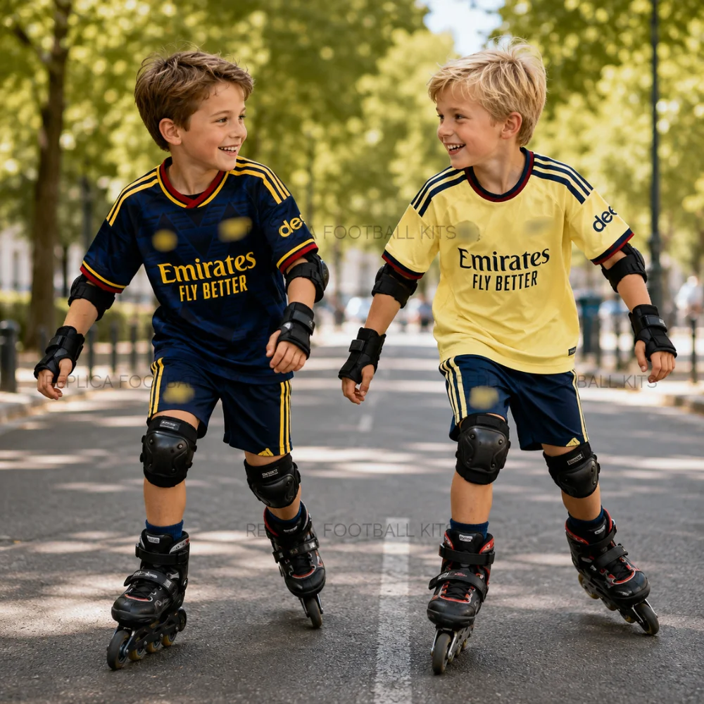 Arsn@l 2026/27 Full Kit Gift Set - Away and Third Kid Replica Football Kits - gen pic