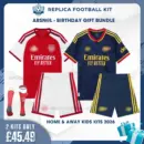 Arsn@l 2026/27 Full Kit Gift Set - Home and Away Kid Replica Football Kits