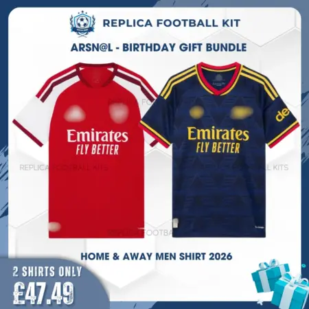 Arsn@l 2026/27 Full Shirt Gift Set - Home and Away Men Replica Shirts