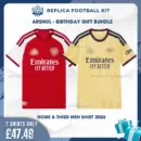 Arsn@l 2026/27 Full Shirt Gift Set - Home and Third Men Replica Football Shirts