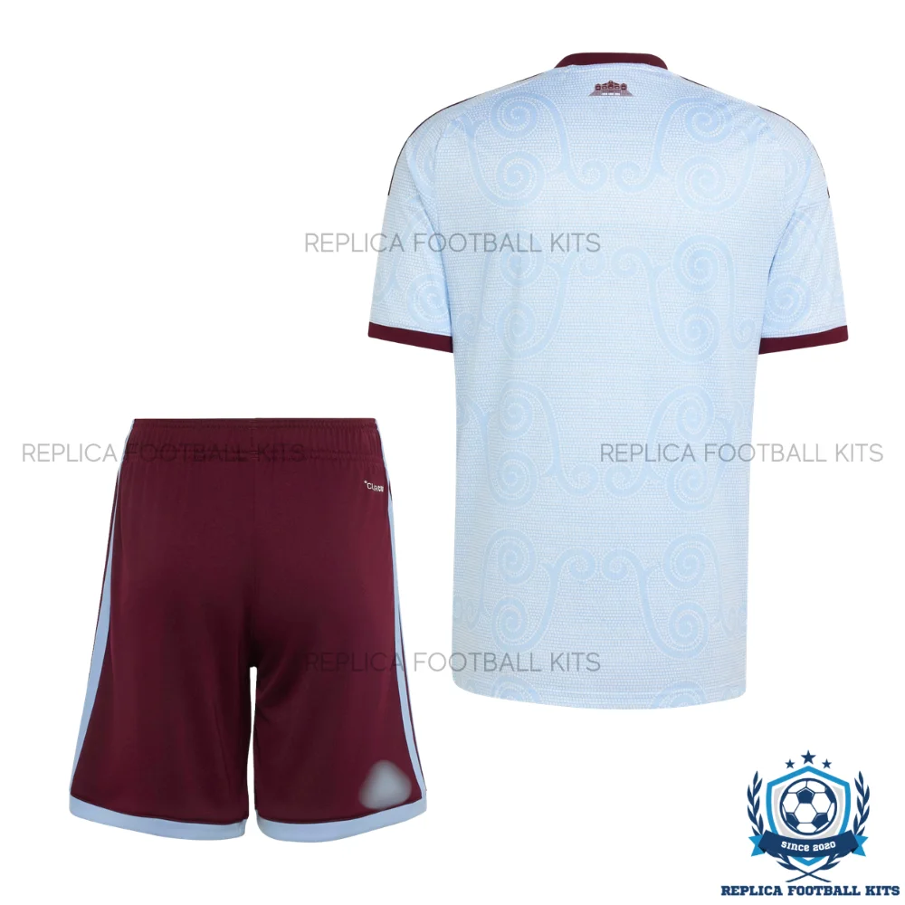 Aston Villa Third Kid Replica Football Kit 2026/27 - back view