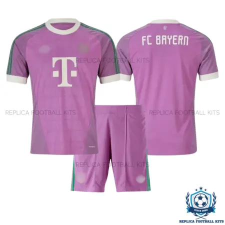 Bayern Munich Goalkeeper Kid Replica Football Kit 2026/27 - overview