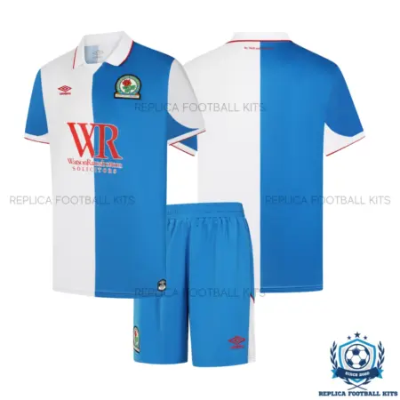 Blackburn Rovers Home Kid Replica Football Kit 2026/27 - overview